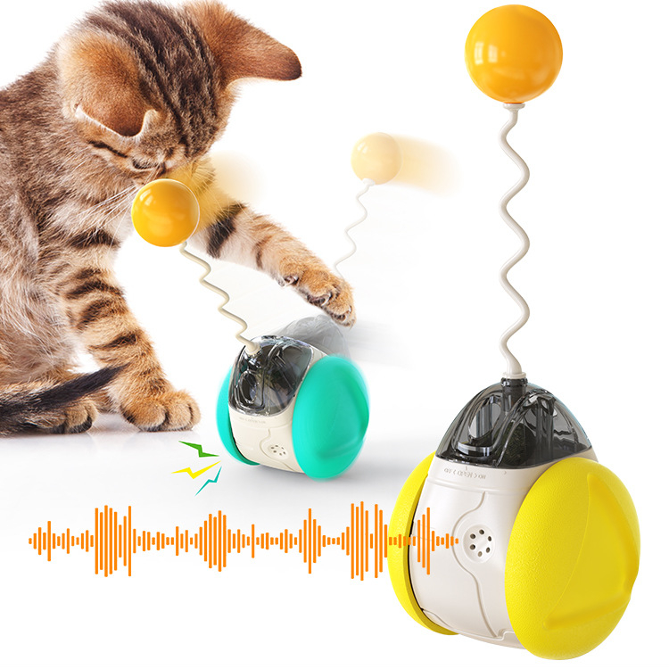 Cat Toys for Indoor Cats Interactive, Catnip Toys for Cats Balance | Wheel Training Toys Tumbler Swing Cat Toys Educational Toys Stimulate The Cat's Hunting Instinct